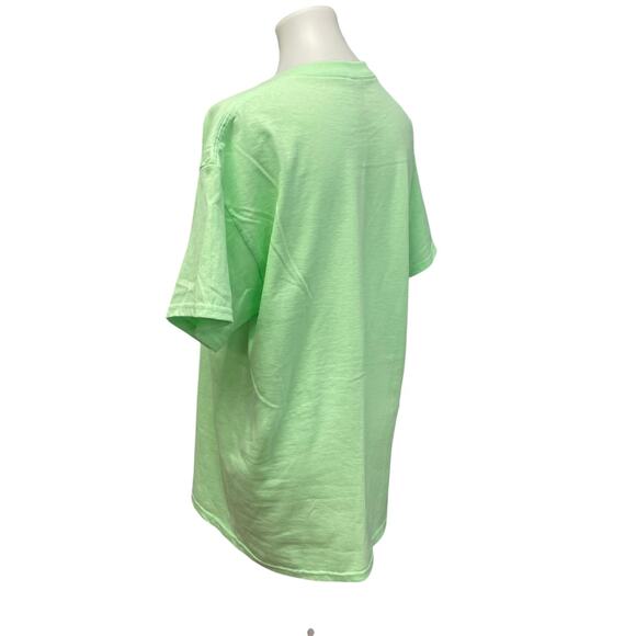 Womens Large Smoky Mountains Tennessee Sunset Grizzly Bear Short Sleeve Tee - Picture 3 of 5